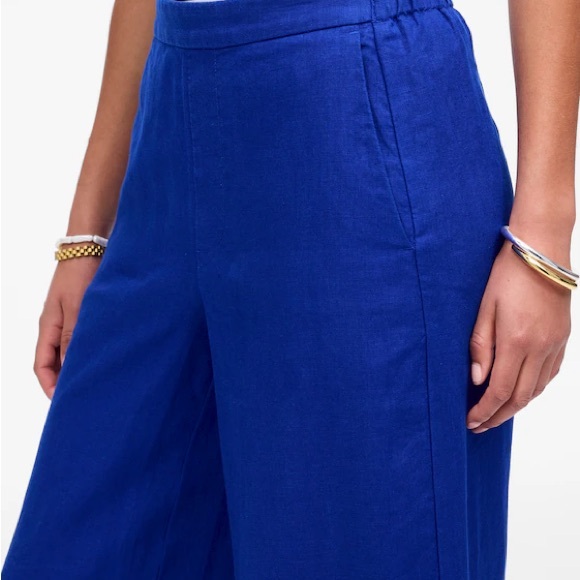 Madewell Pull-On Barrel Linen Pants - Picture 4 of 6
